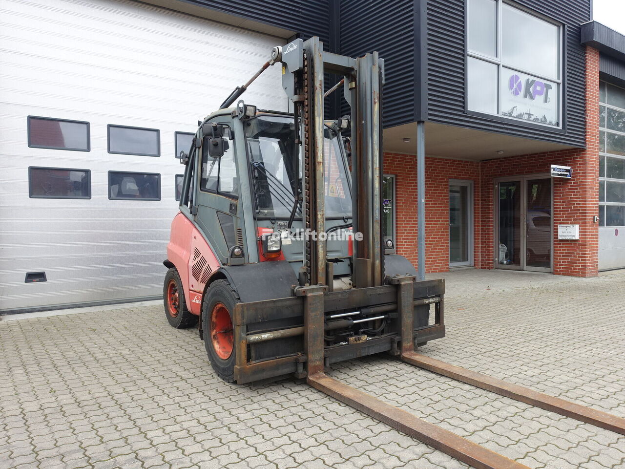 Linde H50D 394-02 diesel forklift