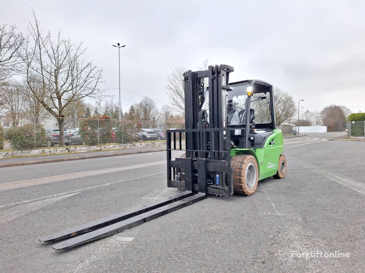 new Hangcha XC50 electric forklift