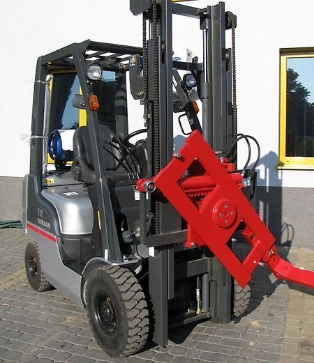 new Agro Smart Renix Kistendrehgerät 180° / Obrotnica 180° forklift rotator