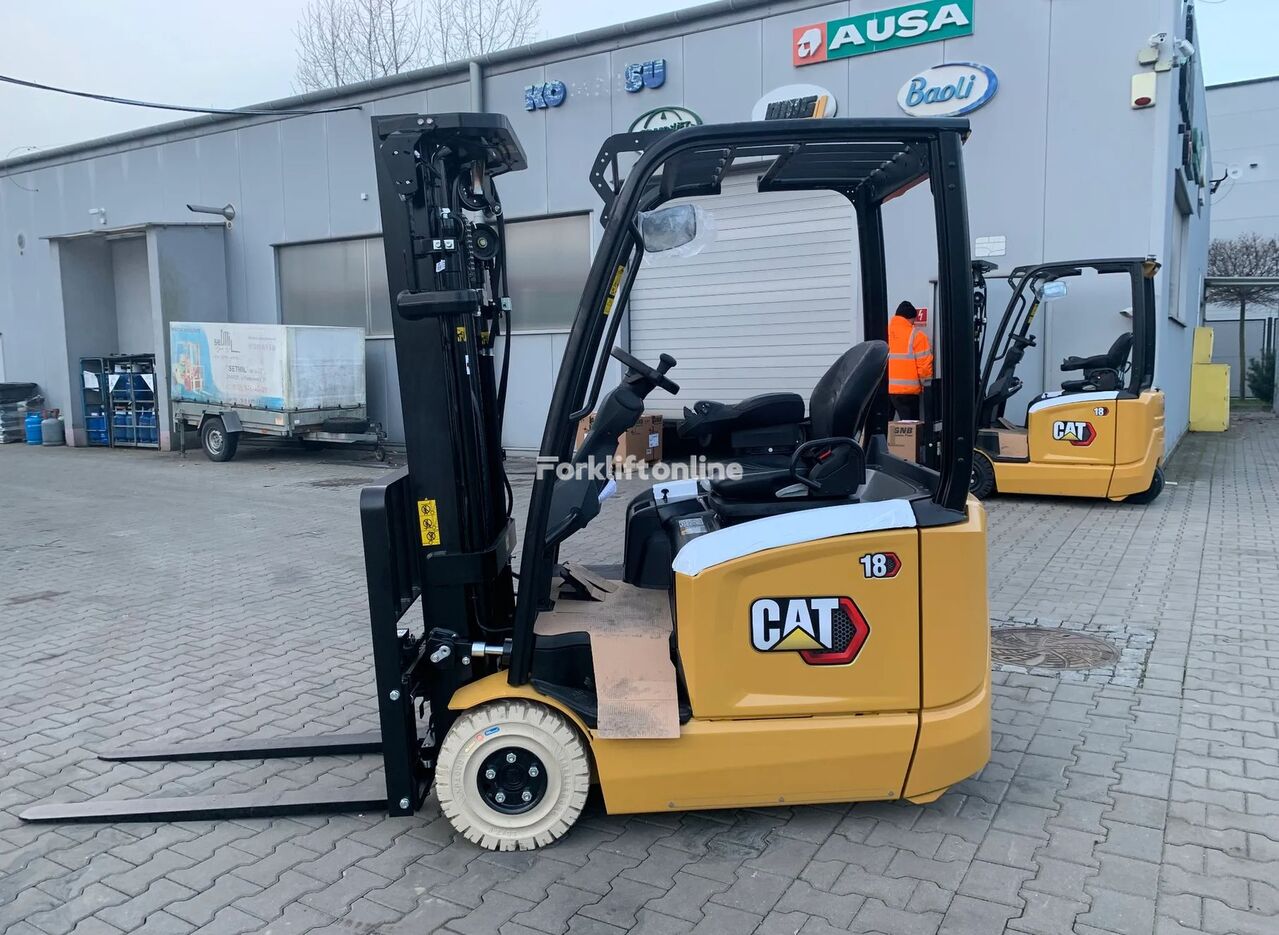 new Caterpillar EP18ACNT  three-wheel forklift
